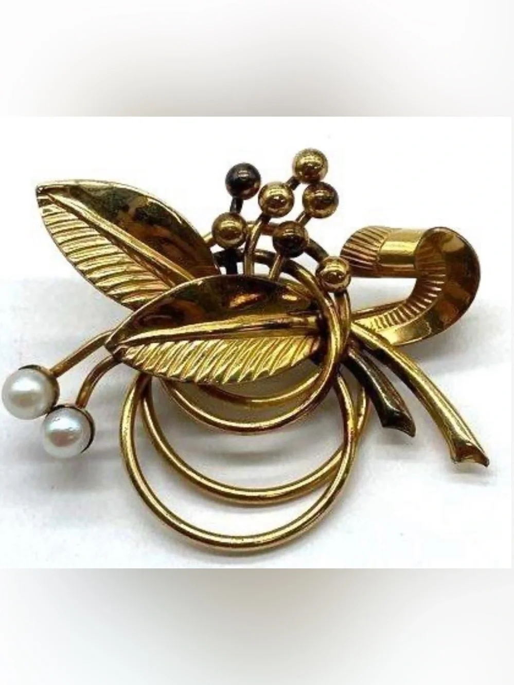 Carl Art vintage brooch 1/20 12K 6.7g